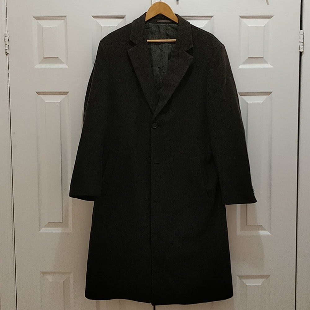 Kenneth Cole Reaction Brown Full Length Trench